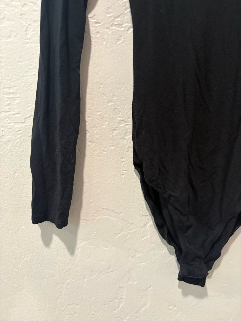 Out From Under Black Long Sleeve Open Back Bodysuit - Picture 6 of 8